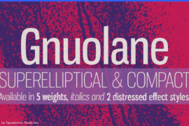 Gnuolane Font