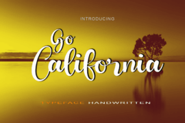 Go California Font