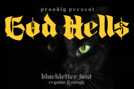 God Hells Demo Font