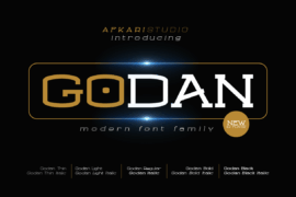 Godan Font Family
