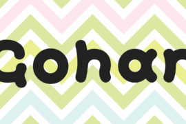 Gohan Font