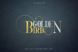 GoldenBird Font