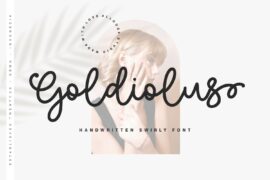 Goldiolus Demo Font