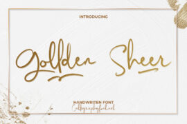 Gollden Sheer Demo Font