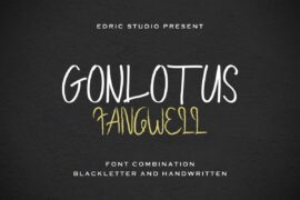 GonlotusFangwellDemo Font Family