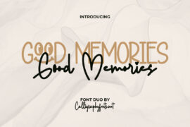 Good Memories Demo Font Family