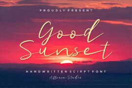Good Sunset Demo Version Font