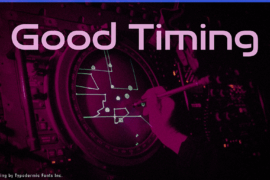 Good Timing Font