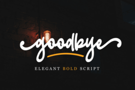 goodbye Font