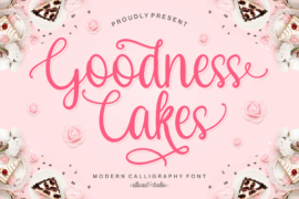 Goodness Cakes Demo Font