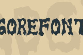 GoreFont Font