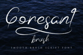 Goresant Brush Font