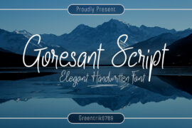 Goresant Script Font Family