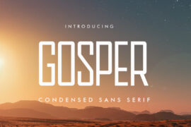 GOSPER Font
