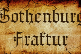 Gothenburg Fraktur Font