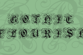 Gothic Flourish Font