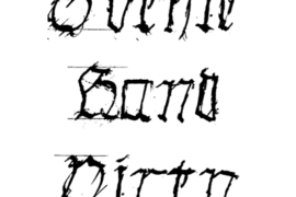 GothicHandDirty Font Family