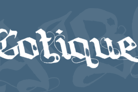 Gotique Font