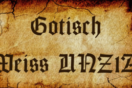 Gotisch Weiss UNZ1A Font Family