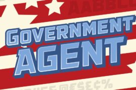 Government Agent BB Font Family