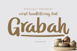 Grabahpersonaluse Font
