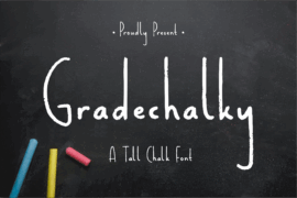 Gradechalky Font