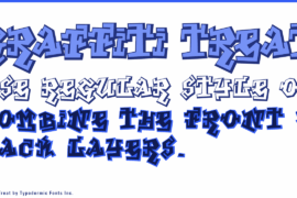 Graffiti Treat Font Family
