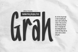 Grah Font