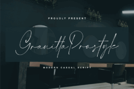Granitta Prostyle Font