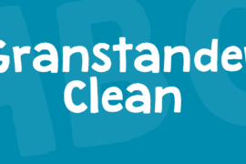 Granstander Clean Font