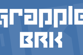 Grapple BRK Font