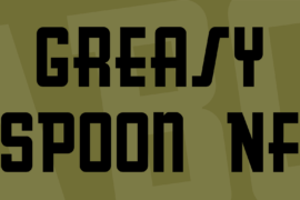 Greasy Spoon NF Font