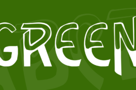 Green Font