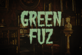 Green Fuz Font