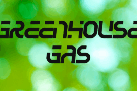 Greenhouse gas Font