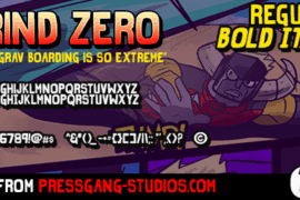 Grind Zero Font Family