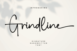Grindline Demo Font