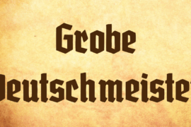 Grobe Deutschmeister Font