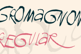 GROmagnon Font