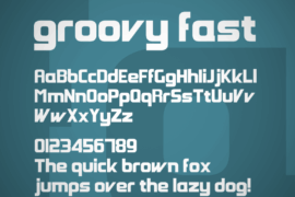 Groovy Fast Font