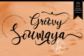 Groovy Soumaya Free Font