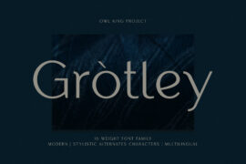 Grotley Font Family