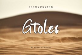 Gtoles Font