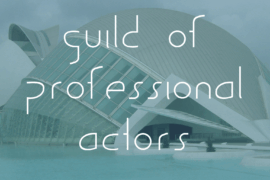 Guild of Professional Actors Font