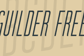 Guilder Free Font