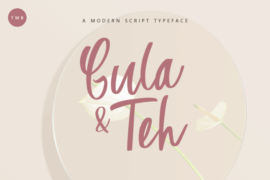 Gula&Teh Font