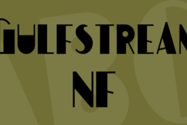 Gulfstream NF Font