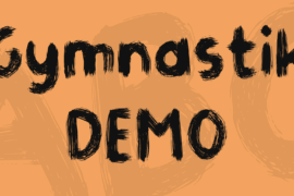 Gymnastik DEMO Font