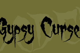 Gypsy Curse Font
