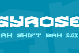 Gyrose Font Family